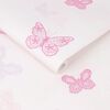 Kids at Home Veggpanel Butterfly pink 100114