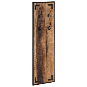 vidaXL Knaggrekke 35x8x110 cm heltre grovt mangotre