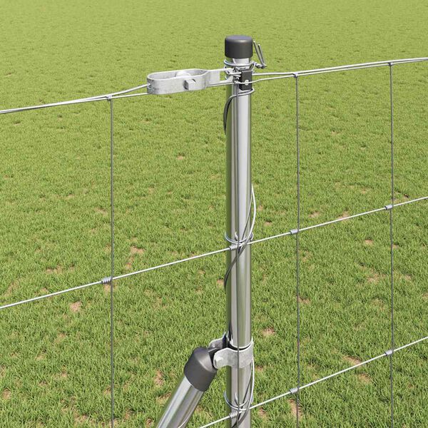 vidaXL Gjerdep&aring;le Galvanisert 50 x 1,5 m St&aring;l