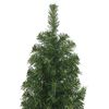 vidaXL Slankt kunstig juletre med stativ grønn 210 cm PVC