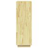 vidaXL Bokhylle/romdeler 60x35x103 cm heltre furu