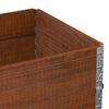 vidaXL Pallekarmer 2 stk brun 80x60 cm heltre furu