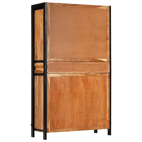 vidaXL Highboard 100x40x175 cm heltre akasie