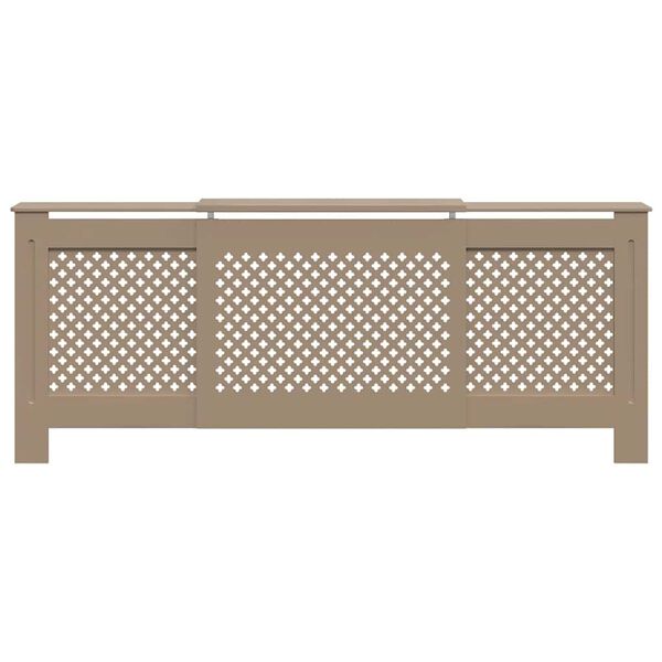 vidaXL Radiatordeksel MDF 205 cm