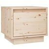 vidaXL Nattbord 35x34x32 cm heltre furu