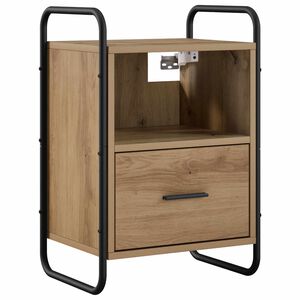 vidaXL Hengende Sengestativ Artisan eik 40 x 30 x 60 cm Konstruert tre