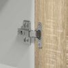 vidaXL Hengende skap "Lyon" sonoma eik 60x31x60 cm sponplate