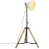 vidaXL Gulvlampe 25 W hvit 75x75x90-150 cm E27