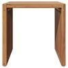 vidaXL Hagesidebord Brun 45 x 42.5 x 45 cm Heltre teak