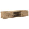 vidaXL Tre skap 150 x 39 x 30 cm Artisan Eik Konstruert tre