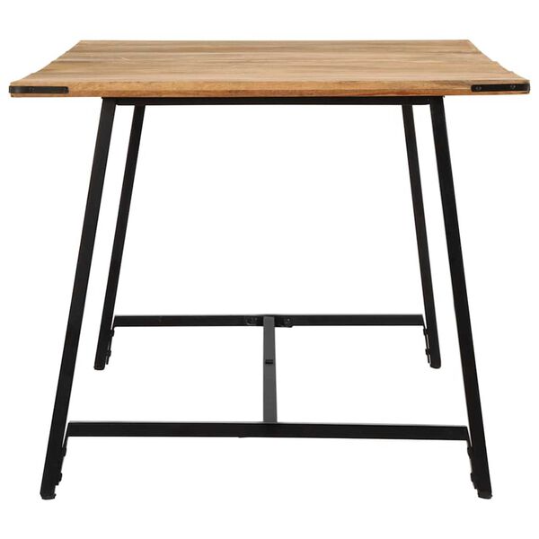 vidaXL Spisebord 180x90x75 cm heltre mango