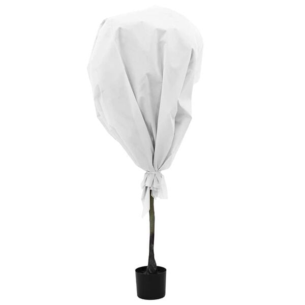 vidaXL Frostbeskyttelse Plante Fleece Hvit 20 x 1,6 m Uvevd Stoff