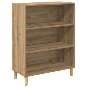 vidaXL Serviesskap Artisan Eik 69,5 x 32,5 x 90 cm Konstruert tre