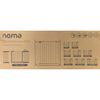 Noma Forlenger til sikkerhetsgrind Easy Pressure Fit 28 cm metall hvit 93972