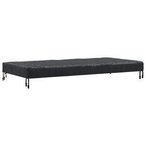 vidaXL Bordduk 82 x 182 x 15 cm stoff Rektangul&aelig;r Vanntett Svart