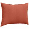 vidaXL Sofaputer 2 pcs Rød oransje 70 x 50 cm Corduroy stoff
