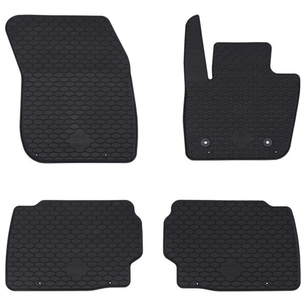 vidaXL Bilmatte 4 pcs Svart passer til Ford MONDEO 2014- Gummi