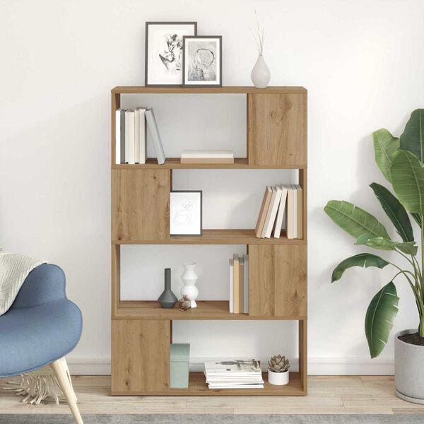 vidaXL TV-benksett Veggmontert Brun 80 x 24 x 125 cm Konstruert tre