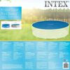 Intex Soldrevet bassengtrekk rund 305 cm 29021