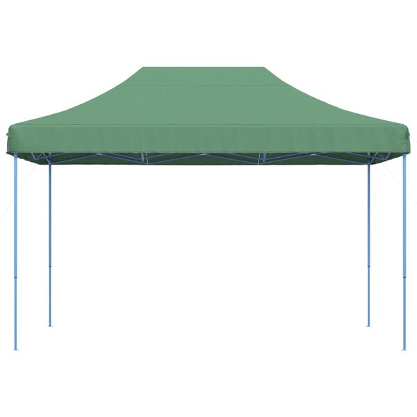 vidaXL Sammenleggbart partytelt pop-up brun 410x279x315 cm