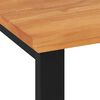 vidaXL Skrivebord 120x45x75 cm heltre teak