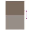 vidaXL Rullegardin lystette 160x210 cm stoff bredde 156,6 cm polyester