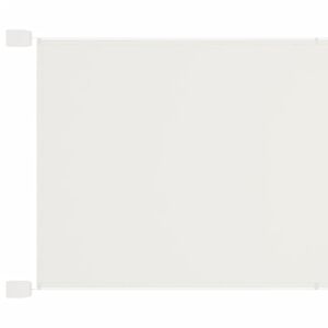 vidaXL Vertikal markise hvit 140x1200 cm oxfordstoff
