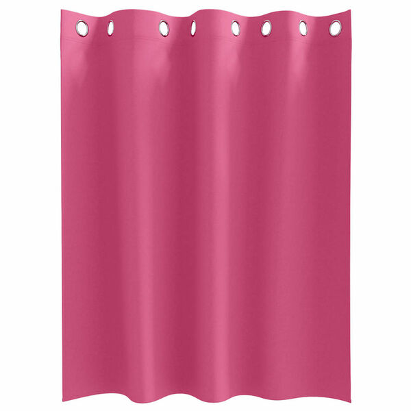vidaXL M&oslash;rkleggende Gardiner med Ringer 2 pcs Lys Rosa 140 x 140 cm