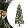 vidaXL Kunstig juletre Gr&oslash;nn 150 cm PVC, plast og st&aring;l