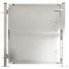 vidaXL Hageport 100x100 cm rustfritt st&aring;l