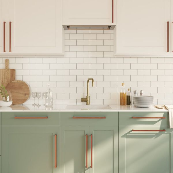 vidaXL Skaph&aring;ndtak 20 stk bronse 320 mm rustfritt st&aring;l