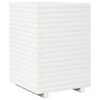 vidaXL Plantekasse hvit 50x50x72 cm heltre furu