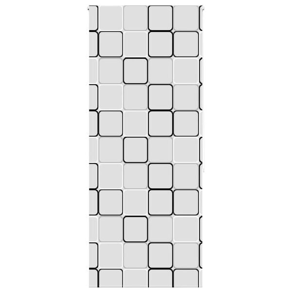 vidaXL Dusjrullgardin 110x240 cm Stoff Bredde 106 cm