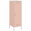 vidaXL Highboard rosa 36x39x113 cm st&aring;l