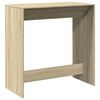 vidaXL Barbord sonoma eik 102x50x103,5 cm konstruert tre