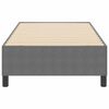 vidaXL Plattform sengestel Lysegrå 80 x 200 cm stoff