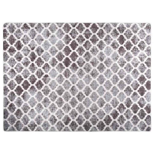 vidaXL Vaskbart teppe 120x180 cm flerfarget