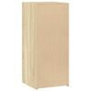vidaXL Skjenk sonoma eik 40x41x93 cm konstruert tre