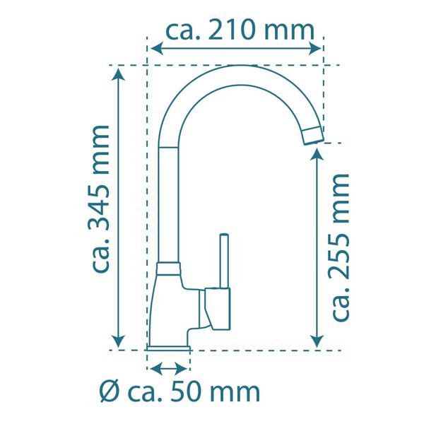 SCH&Uuml;TTE Vaskekran MANETTI krom