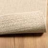 vidaXL Teppe ZIZUR beige 60x110 cm jute-utseende innend&oslash;rs og utend&oslash;rs