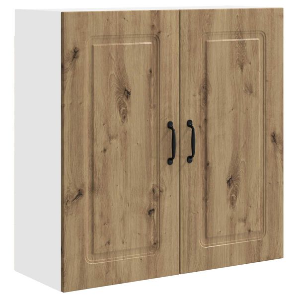 vidaXL Kj&oslash;kkenskap Kalmar Artisan Eik 80 x 31 x 80 cm Konstruert tre