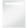 vidaXL LED-veggspeil til bad 50x60 cm