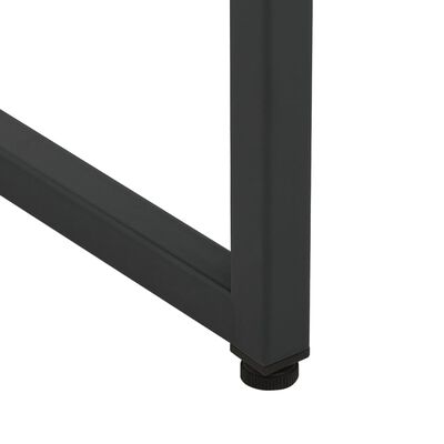 vidaXL Highboard svart 80x35x100 cm stål