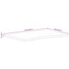 vidaXL Skrivebordsplate med kurve 110x60x2,5 cm heltre grovt mangotre