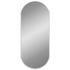 vidaXL Veggspeil s&oslash;lv 70x30 cm oval