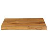 vidaXL Bordplate 50x40x3,8 cm naturlig kant heltre mango