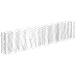 vidaXL Gabion høybed galvanisert stål 360x30x90 cm