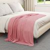 vidaXL Kastepledd 6 pcs Rosa 170 x 130 cm Fleece