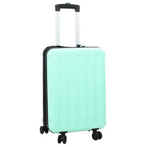 vidaXL Koffert med l&aring;s Mintgr&oslash;nn 34 x 23 x 55.5 cm ABS-plast