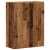 vidaXL Veggmontert skap gammelt tre 69,5x34x90 cm konstruert tre